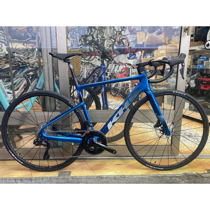 [泉利單車］KHS FLITE720 全隱藏碳纖維公路車 Shimano105 R7170電變 油壓碟煞