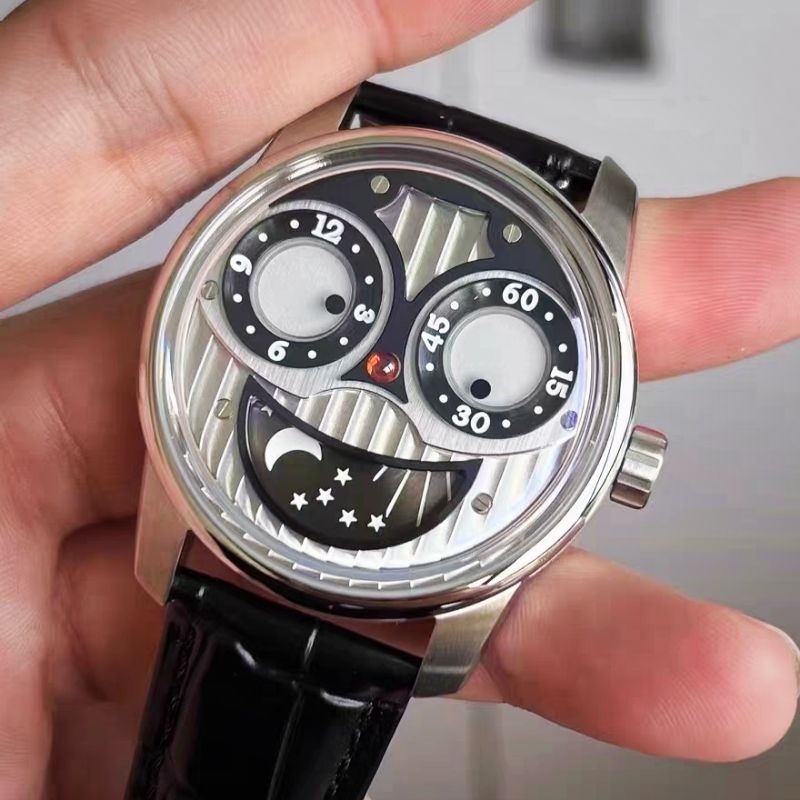 OBLVLO 小丑錶 機械錶 nh35 男錶 正裝錶 自動機械錶 藍寶石玻璃
