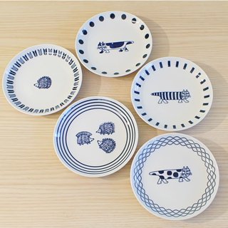 🎁現貨 日本製 LISA LARSON 麗莎拉森 藍染餐盤組 點心盤 小菜碟 交換禮物 入厝 結婚禮物