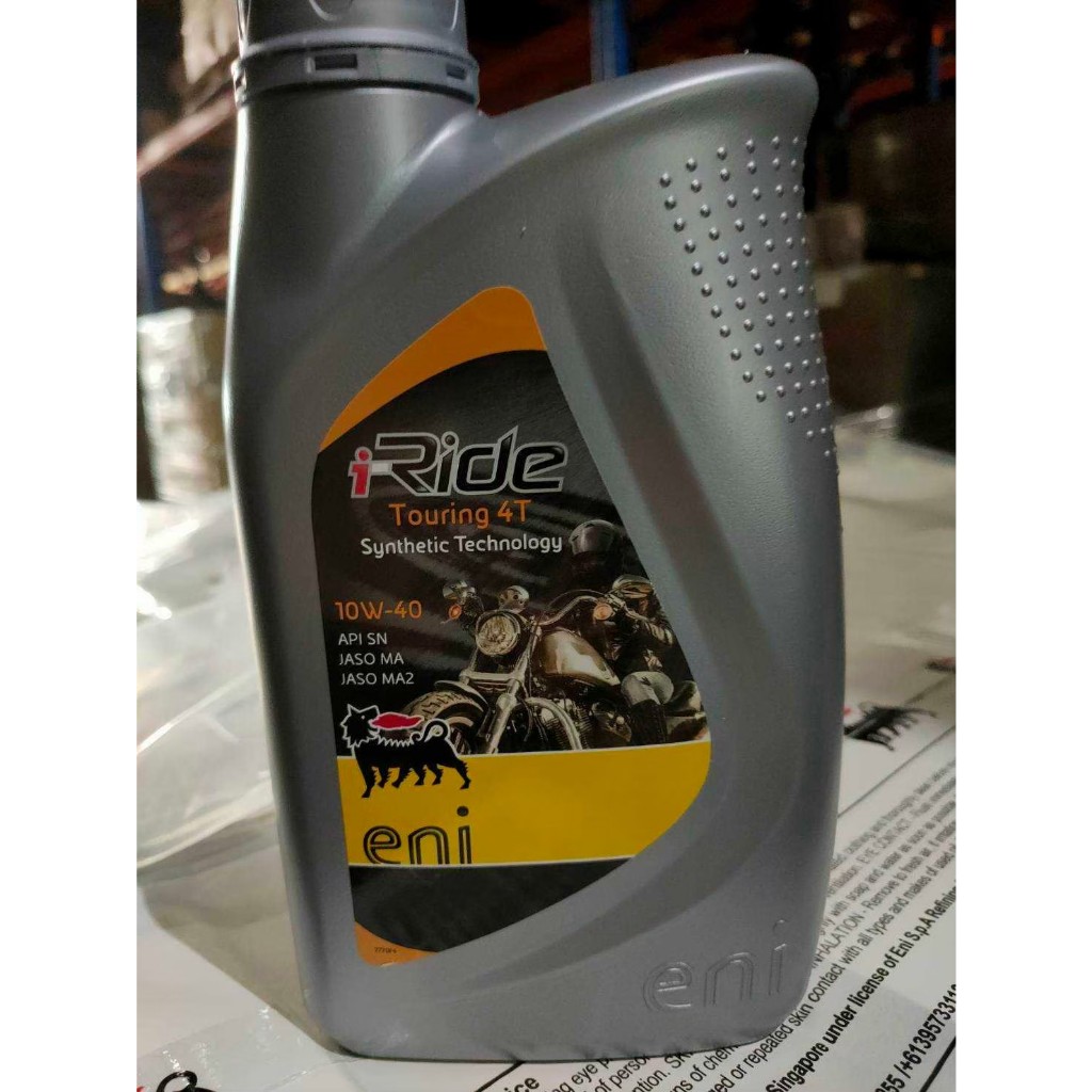 卡普機油★ENI I-RIDE TOURING 4T SAE 10W40 機車用機油 整箱免運