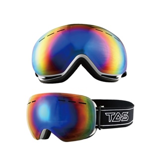 【DAYOU】TAS 滑雪雪鏡 雙層球面防霧 抗紫外線 RECO鍍膜 加厚 抗衝擊 護目鏡 D0303003