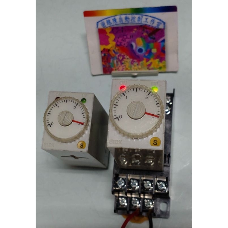 🌞二手現貨保固PANASONIC日製ADX11221定時器S1DX-A4C3S-DC12V小型計時器0.1-3S大錶盤
