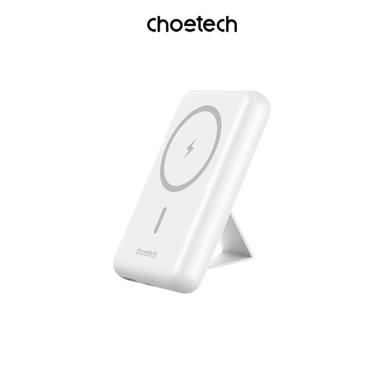 Choetech B662 快充行動電源 5000mAh 無線充電 磁吸 MagSafe 充電支架 無線行充