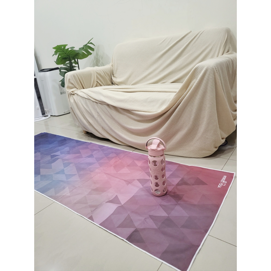 Yoga Design Lab Yoga Mat Towel 瑜珈舖巾 Tribeca Love 薄瑜珈墊 瑜珈巾