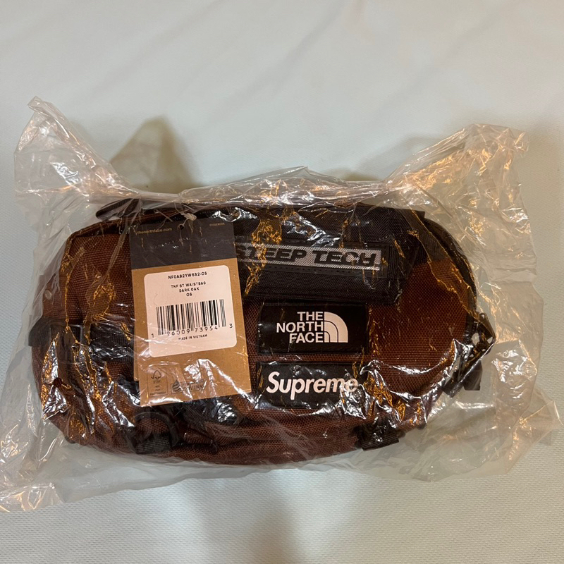 Supreme®/The North Face® Steep Tech Waist Bag 咖啡色 腰包 全新美國公司貨