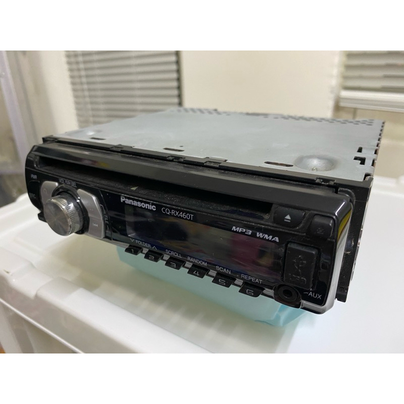 Panasonic國際牌汽車音響主機/CQ-RX460T/USB/AUX/單片CD