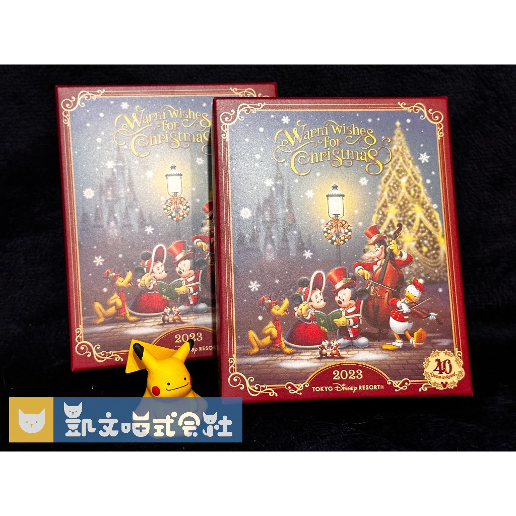 限量現貨【東京迪士尼海洋】米奇2023溫馨耶誕 小餅乾（紙盒）Disney Sea 40週年 聖誕節交換禮物