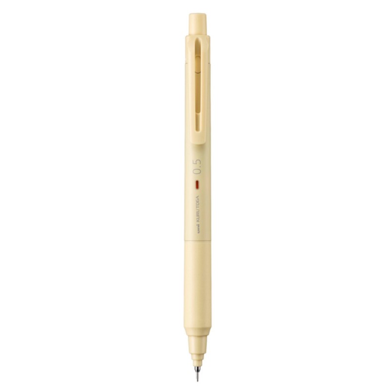 (限量)UNI KURA TAGO M5KS系列-0.5mm 迴轉自動鉛筆-奶油黃(0.5) 墊腳石購物網