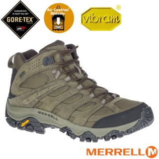 【美國 Merrell】8折送》男 輕量防水中筒登山鞋 CORE-TEX 黃金大底 健行鞋_ML036373