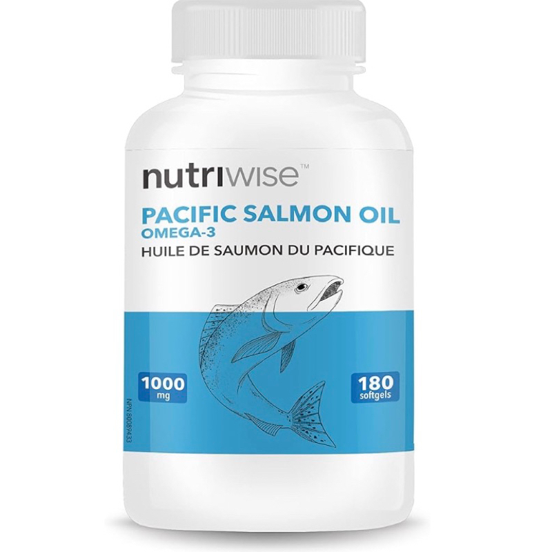 Nutriwise 加拿大Pacific Salmon 深海鮭魚油180粒