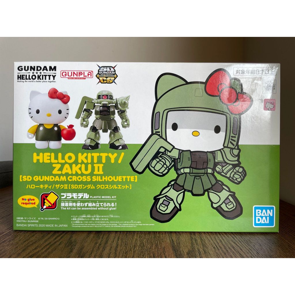 BANDAI SDCS 凱蒂貓 HELLO KITTY x 薩克II ZAKU II