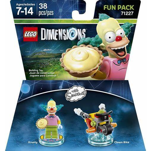 ✨愛子小姐✨ LEGO 樂高 71227 小丑庫斯提 Krusty 次元 Dimensions