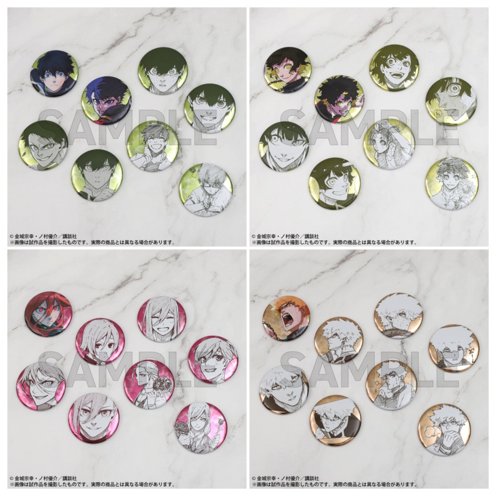 【TSK代購/橫濱場販】藍色監獄 藍色監獄展 原畫展 個人池 vol.2 徽章 潔 千切 國神 蜂樂 潔世一 千 第二彈