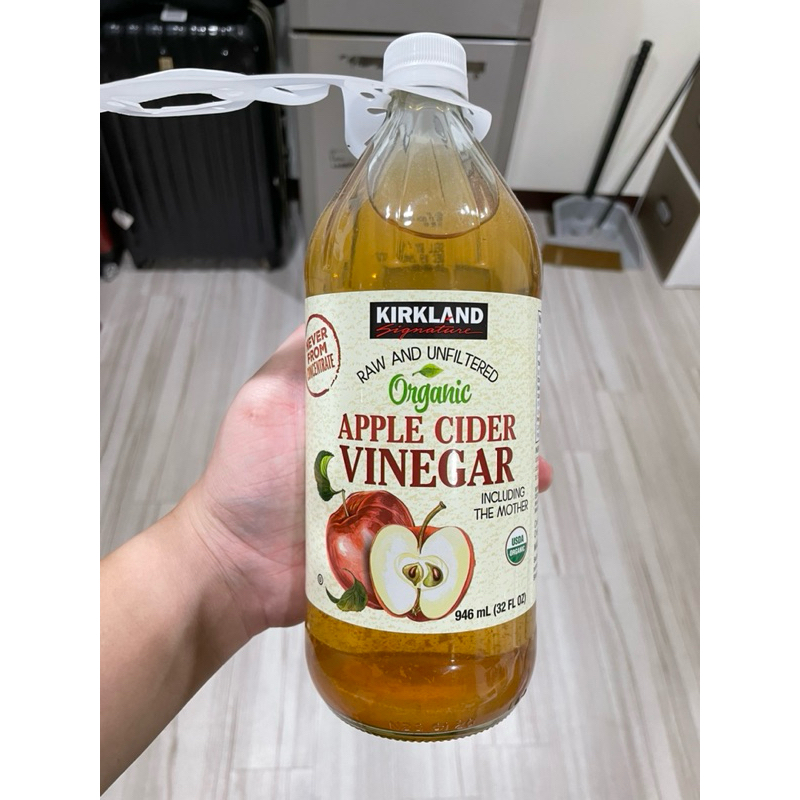（已預約）(未開封)科克蘭有機蘋果醋 946ml