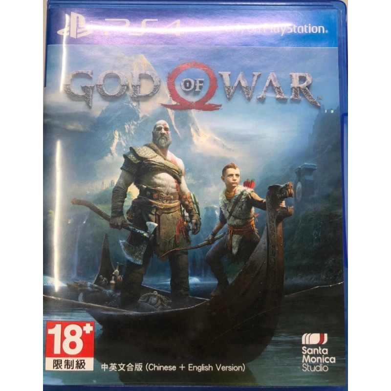 PS4 PS5 戰神 GOD OF WAR 中英文合版 二手品