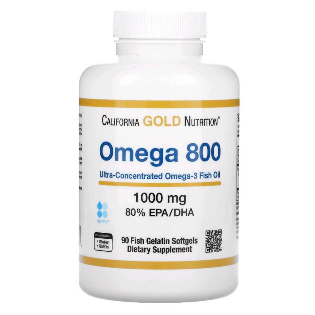 California Gold Nutrition Omega 800 80% rTG魚油 含運 現貨分享