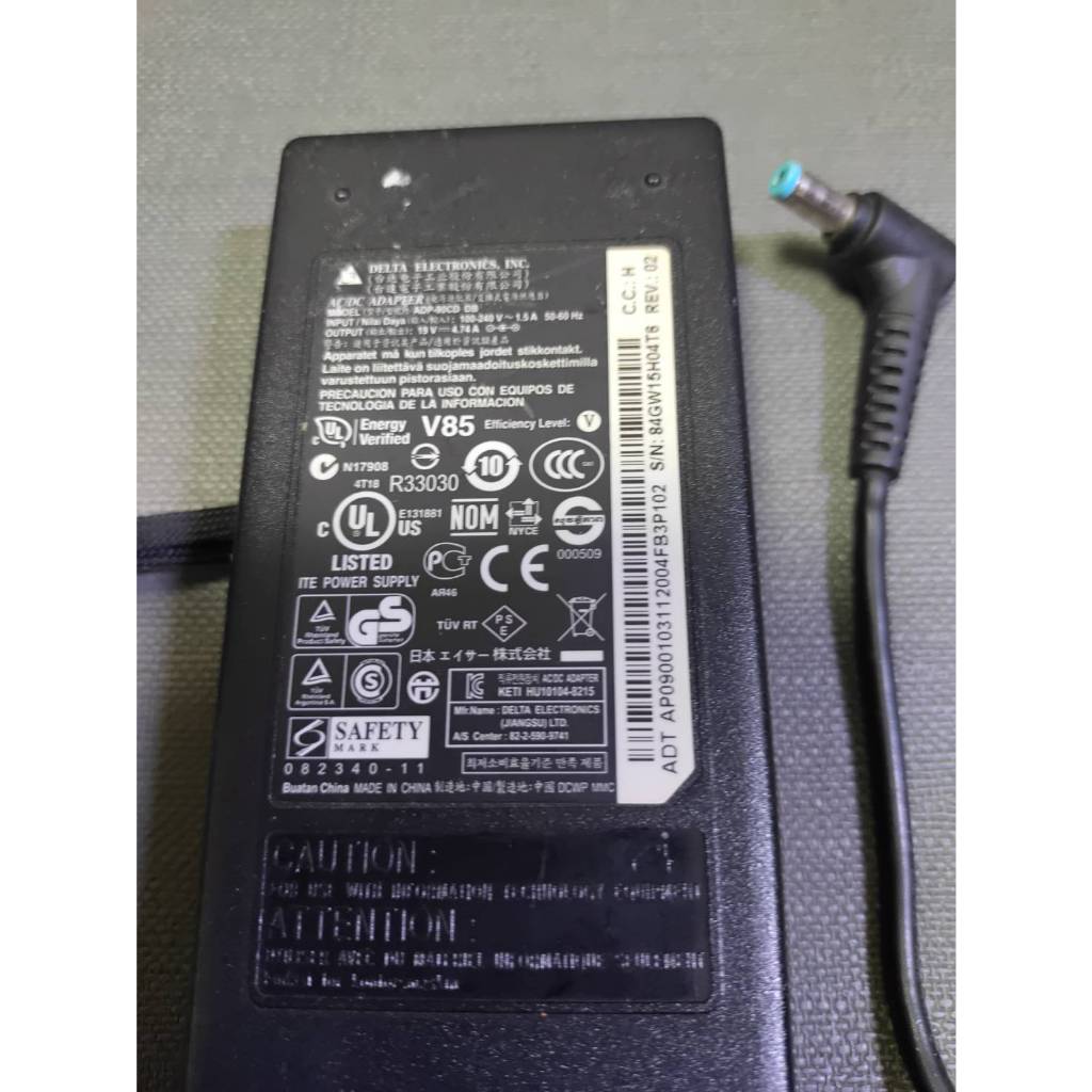 ADP-90Cd DB Acer宏碁19V 4.74A 90W電源適配器 筆電變壓器 二手良品 書房