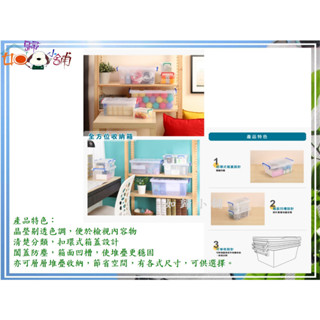 如歸小舖 (全臺滿千八免運不含偏遠地區) KEYWAY聯府 EQ07全方位收納箱 小物整理箱 EQ-07