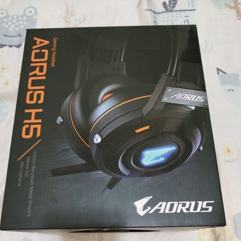 技嘉競電耳機Aorus H5