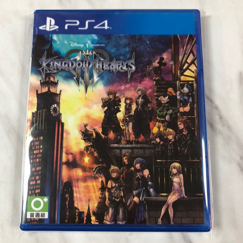 （二手） PS4 王國之心 3 Kingdom Hearts III 繁體中文版