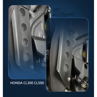 CL STREET鋁合金防燙蓋 適用於 Honda CL STREET改裝排氣管防燙蓋 CL STREET CL500