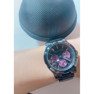 ［可議價］RELAX TIME 三眼腕錶(R0800-16)小38mm