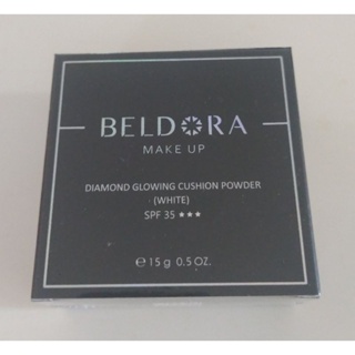 全新 BELDORA 蓓朵娜 新版 鑽石發光氣墊粉餅SPF35 15g 白晳色