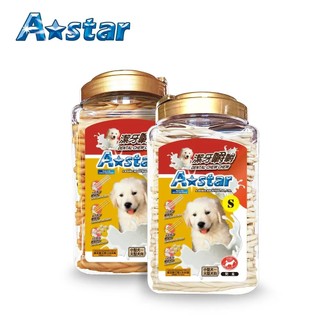 【A Star】潔牙嚼嚼｜袋裝300g/360g 桶裝1300g/1550g｜嚼嚼棒 嚼嚼骨結 牛奶 起司 潔牙骨