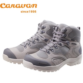 【Caravan】日本製 原廠貨 中性 中筒防水 3E寬楦/登山鞋/郊山鞋/旅行 餘燼灰(C1 02)
