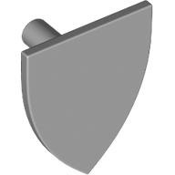 磚家 LEGO 樂高 淺灰色 Shield 中古世紀 城堡 盾牌 3846