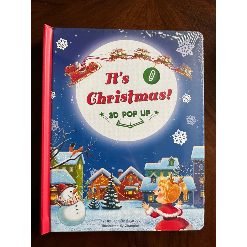 《全新》Kidsread 《It’s Christmas!》聖誕節立體書 點讀版（不含錄音點讀筆）