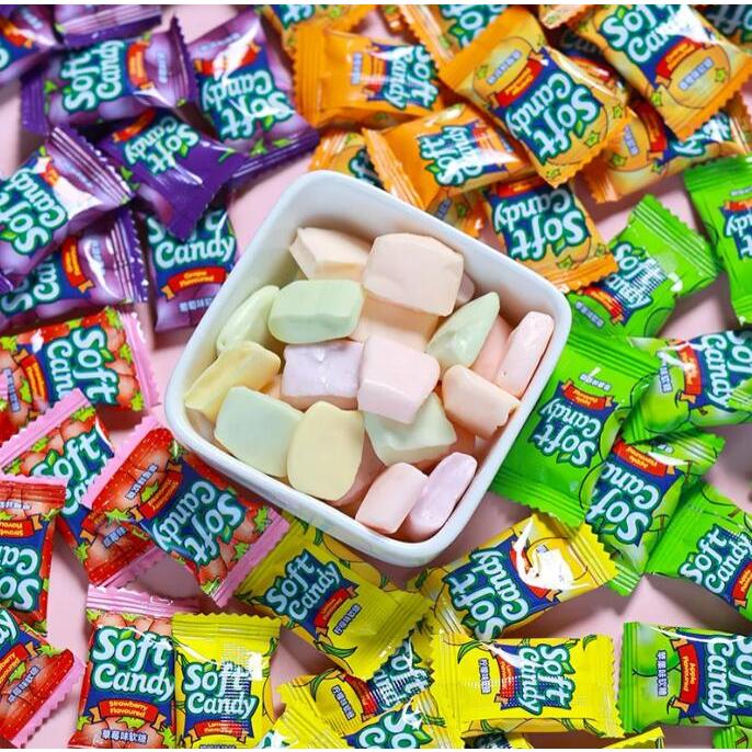尋脆記馬來西亞風味水果軟糖果汁瑞士糖高顏值結婚喜糖年貨糖果