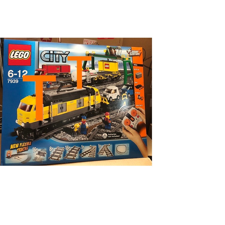 LEGO 樂高 7939 Cargo Train( CITY 9V火車系列)