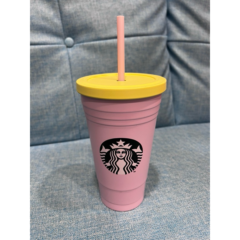 Starbucks 星巴克 大嘴鳥不鏽鋼吸管杯