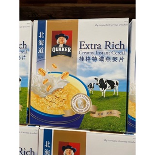 桂格北海道風味特濃燕麥片每包42公克X48包入 (78299)