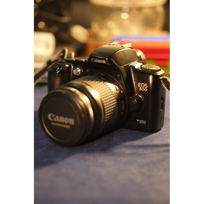 缺貨中 Canon EOS 500 含鏡頭 日期背蓋版本 新手入門底片相機