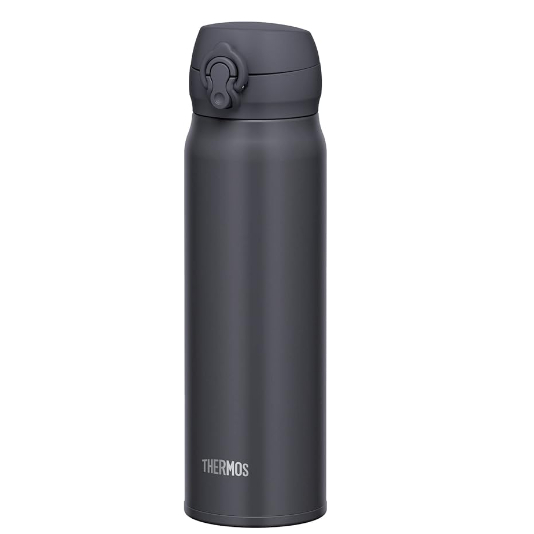 THERMOS 膳魔師 超輕量 不鏽鋼真空保溫瓶 600ml JNL-606-SMB 烟灰色 保温保冷 環保