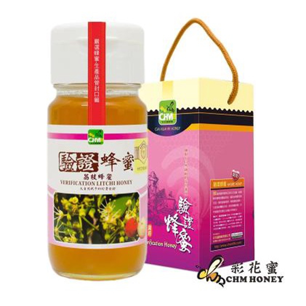 彩花蜜 台灣嚴選 荔枝蜂蜜 700g 台灣養蜂協會驗證