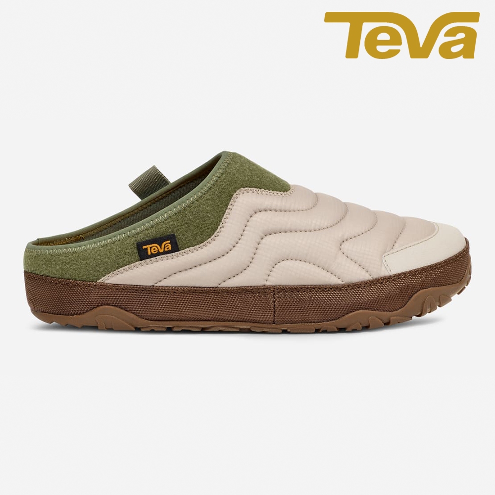 【TEVA】正品 中性 ReEmber Terrain 防潑水菠蘿麵包鞋/穆勒鞋 城堡灰(TV1129596CHG)