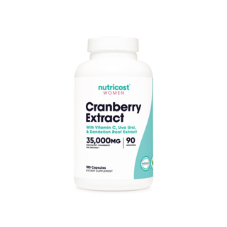 Cranberry 蔓越莓膠囊囊（180粒膠囊） | 家庭健康守護員 | Nutricost 授權經銷商