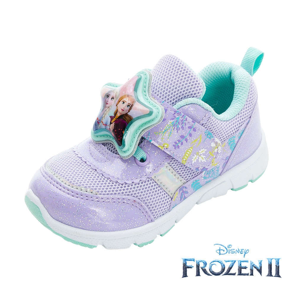 迪士尼 冰雪奇緣 童鞋 電燈運動鞋 Disney 紫/FNKX37477/K Shoes Plaza