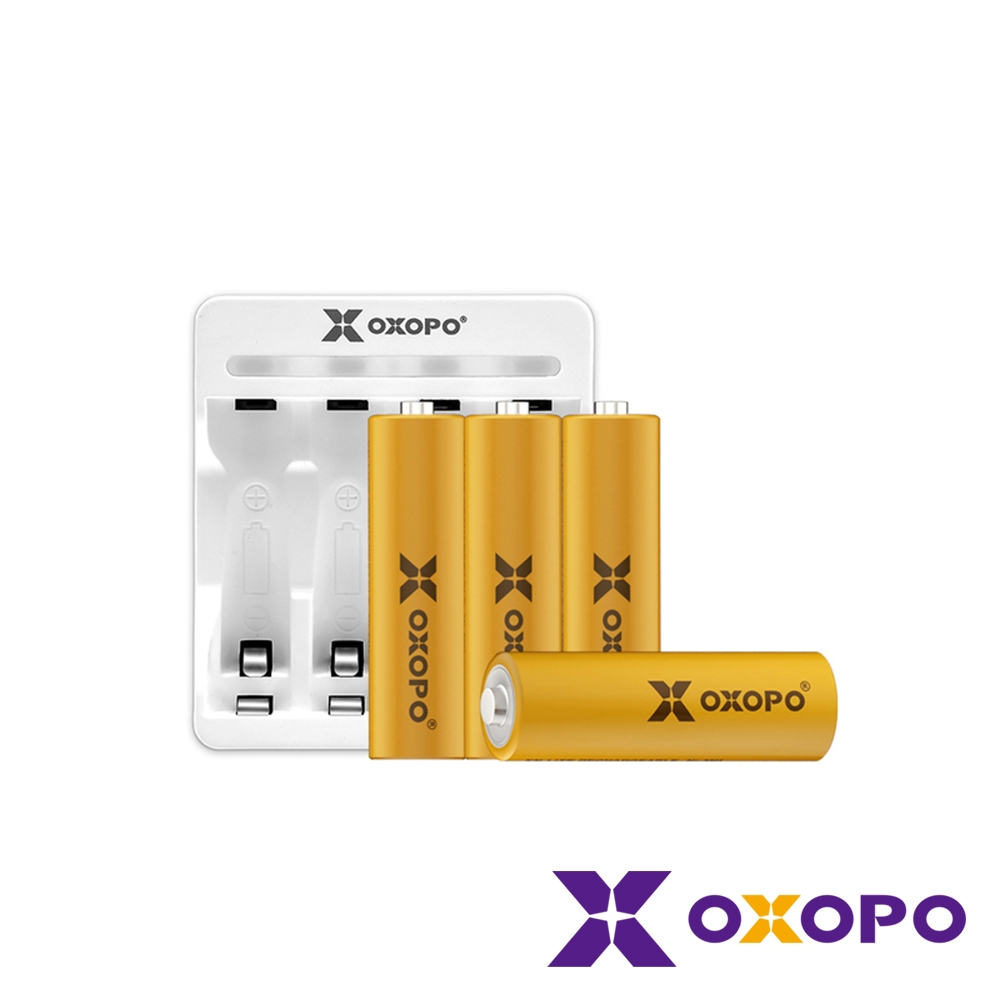 OXOPO XN S系列 三號AA 多用途 低自放鎳氫電池 4入充電組 公司貨