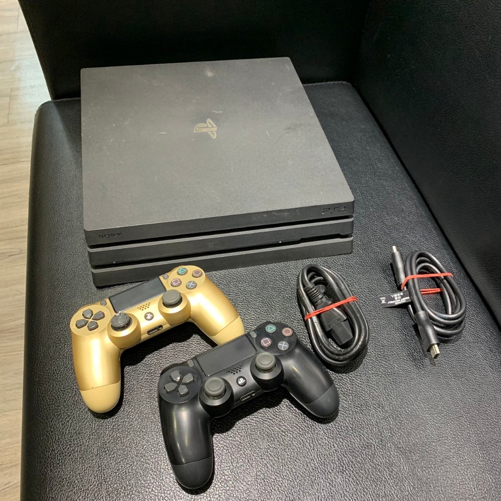 SONY 索尼 PS4 PRO 1TB 黑 CUH-7017B 系統版本：11.00