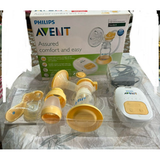 二手 新安怡 AVENT 標準口徑單邊吸乳器 可電動及手動 擠奶器 電動擠奶器