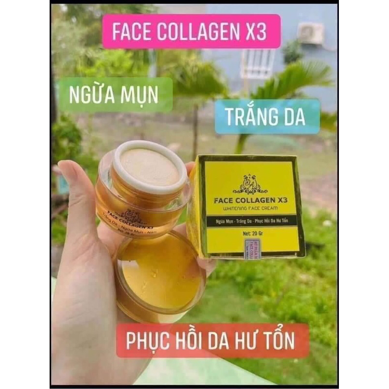 Kem Face Collagen X3 Dong Anh 面霜