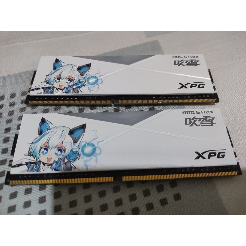 威剛 XPG D50 DDR4 3600 8GB*2 RGB 吹雪記憶體