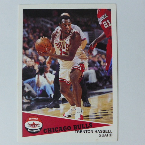 ~Trenton Hassell~NBA RC/特倫頓·哈塞爾 2002年SHOEBOX.限量2500張新人卡