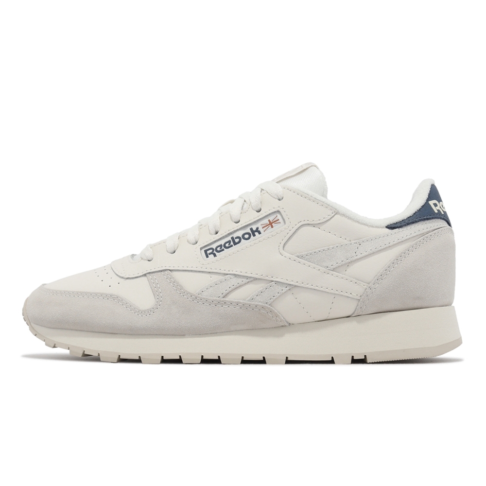 REEBOK CLASSIC LEATHER 休閒鞋 麂皮 復古穿搭 白藍 100032773 23FW 【樂買網】