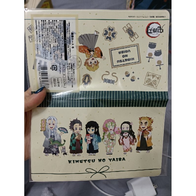 鬼滅之刃 郵局系列合作商品 存摺收納套