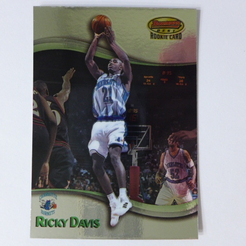 ~ Ricky Davis ~RC/NBA球星/里基·戴維斯 1999年Bowmans.金屬設計新人卡